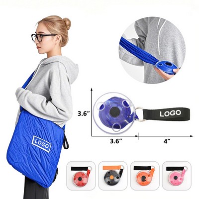 Custom Reusable Shopping Bag Folding Stretch Shrink Tray Shoulder Bag