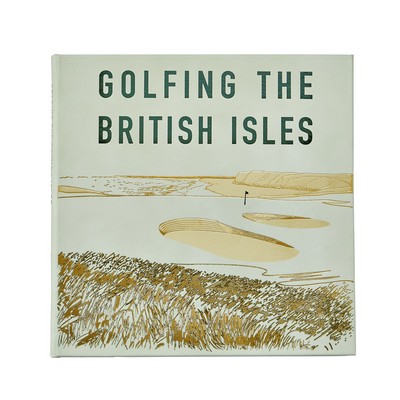 Golfing The British Isles Bonded Leather Book