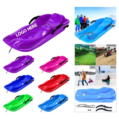 Fun Plastic Kids Snow Sled