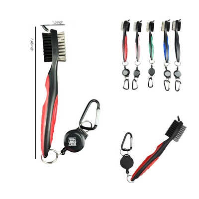 Retractable Golf Brush