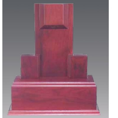 Classic Walnut-Rosewood Base - 4.5" X 12" X 4"