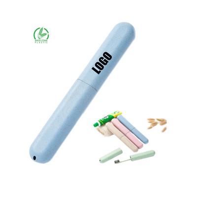 Wheat Straw Toothbrush Case
