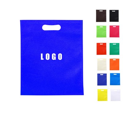 Non-woven Flat Pocket Tote Bag