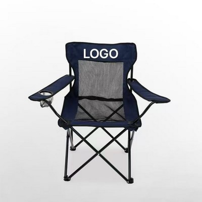 Camping Chair with Carry Bag & Cup Holder