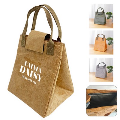 Insulated Tyvek Lunch Tote Bag
