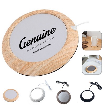 USB Beverage Warmer with Non-Slip Pad