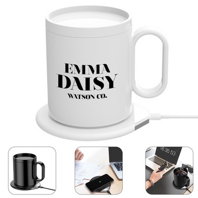Smart Mug Warmer with Wireless Charger