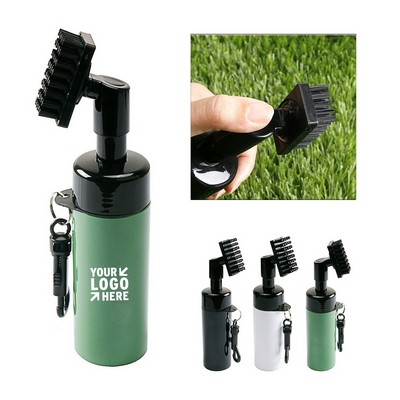 Golf Cleaning Brush with Spray Bottle