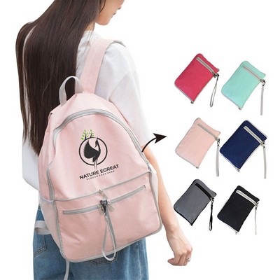 Foldable Waterproof School Backpack