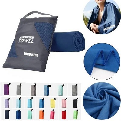 Large Travel & Gym & Camping Towel- Fast Drying