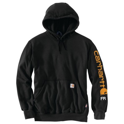 Flame-Resistant Carhartt Force® Loose Fit Midweight Hooded Logo Graphic Hoodie