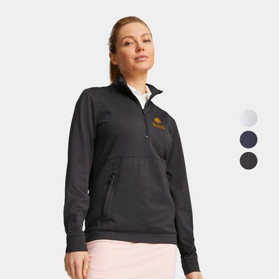 PUMA® CLOUDSPUN Rockaway UPF 40+ Women's Golf Quarter-Zip