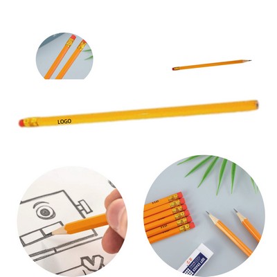 Pencil with Black Eraser