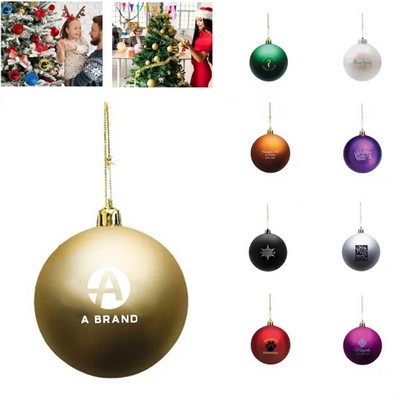 Shatter Resistant Holiday Christmas Tree Ornament