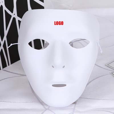 Pvc White Party Mask