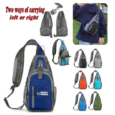 Sports Casual Crossbody Sling Backpack