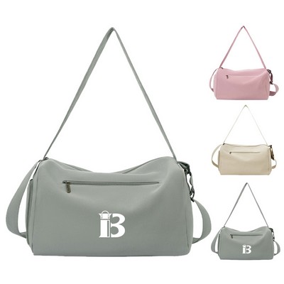 Large Capacity Waterproof Duffel Bag w/ Shoe Compartment