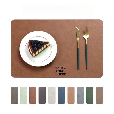 PU Leather Placemats