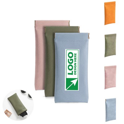 PU Soft Leather Eyeglasses Cases Pouch