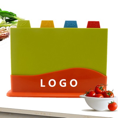 4 Piece Kitchen Cutting Board Set