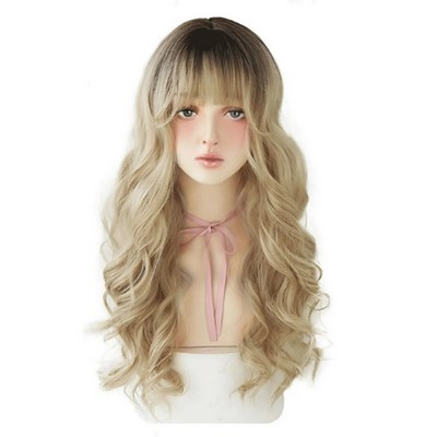 Synthetic Curly Hairpiece