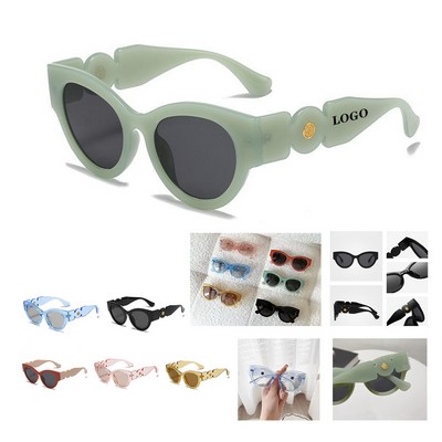 Vibrant Round Sunglasses with HD Lenses