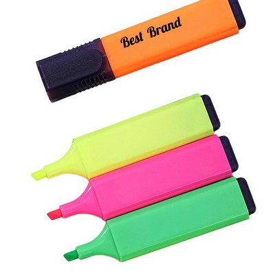 4 - Color Set Fluorescent Highlighters