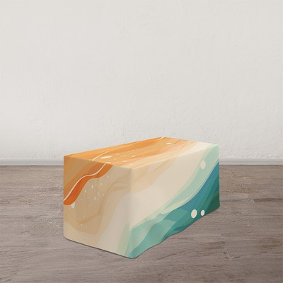 Tefa 4' x 2', 3 Sided Tablecloth