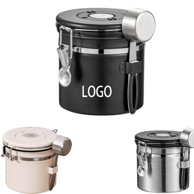 Stainless Steel Coffee Canister