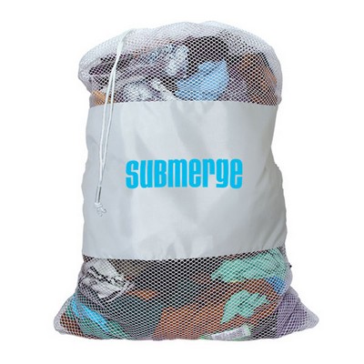 3.3' All Mesh Washing Bag Drawstring Laundry Bag