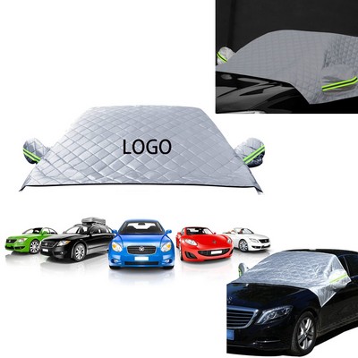 Car Windshield Snow Cover with Side Mirror Cover