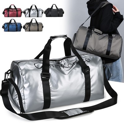 Large Duffel Bag with Shoes Compartment