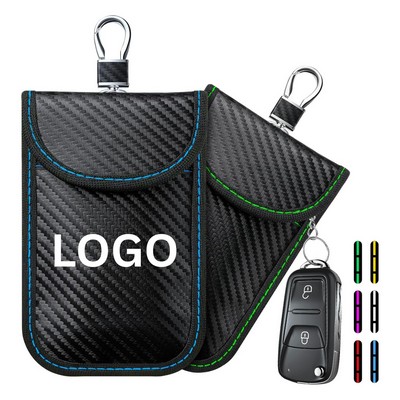 Carbon Fiber Faraday Pouch For Car Keys