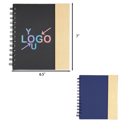 6.5" x 7" Eco Spiral Notebook