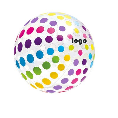 16" Polka Dot Beach Ball