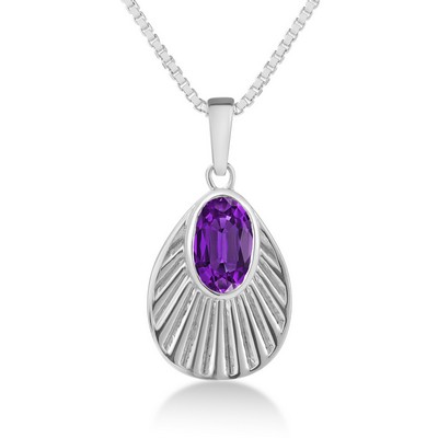 Jilco Amethyst Aura Necklace