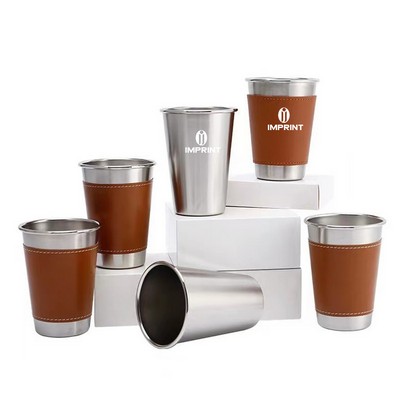 16 OZ Pu Cover Pint Cups