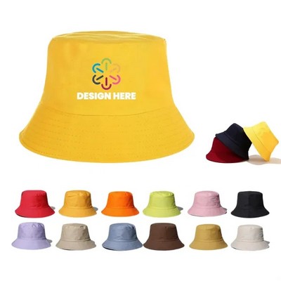 Summer Sun Visor Bucket Hat ( Full Color )