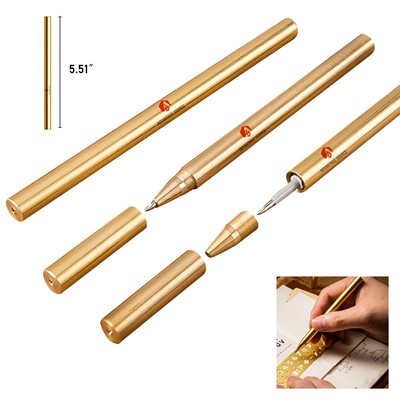 Premium Brass Ballpoint Pen for Office Use