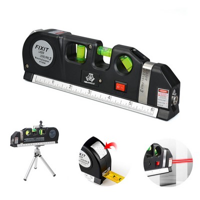 Multifunction Laser Level With Tape Measure