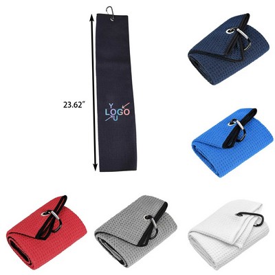 Personalized Tri-Fold Golf Towel