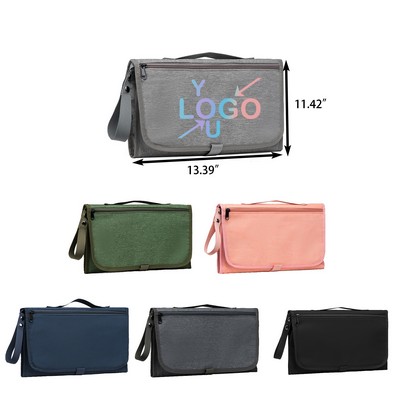 Foldable Travel Diaper Bag and Changing Pad