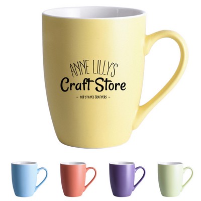 13.5 oz Ceramic Coffee Mug with Large Handle