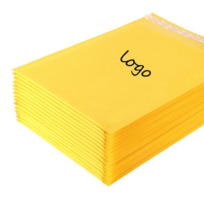 Customized Waterproof 14" X 11" Kraft Bubble Mailers