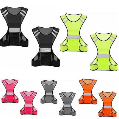 Night Running Cycling Sports Reflective Safety Vest