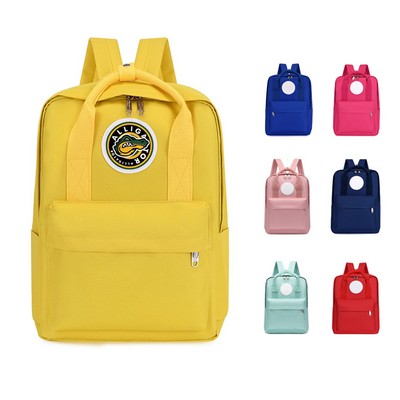 Classic Polyester School Backpack