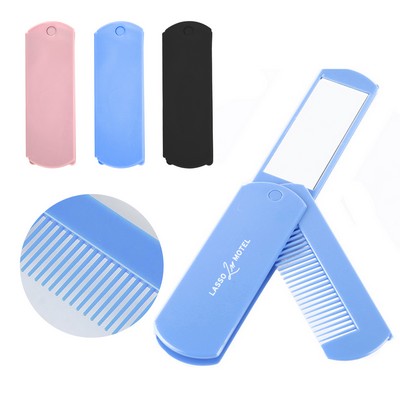 3-in-1 Foldable Comb and Mirror Set