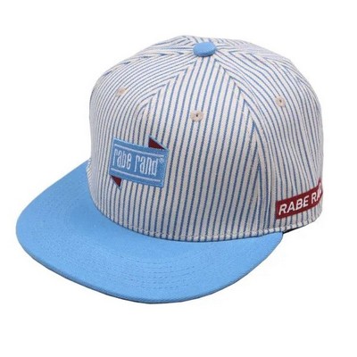 Pinstripe Snapback Hat