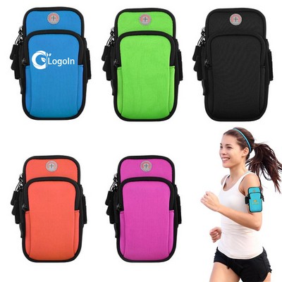 Phone Holder Arm Band for Running Adjustable Secure Belt