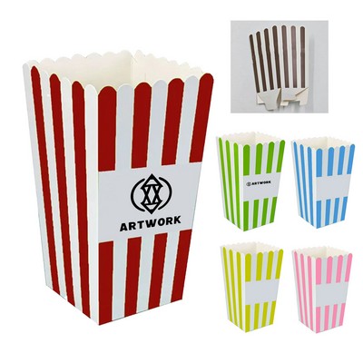32 Oz. Popcorn Paper Container Box Foldable